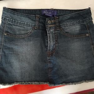 Denim skirt